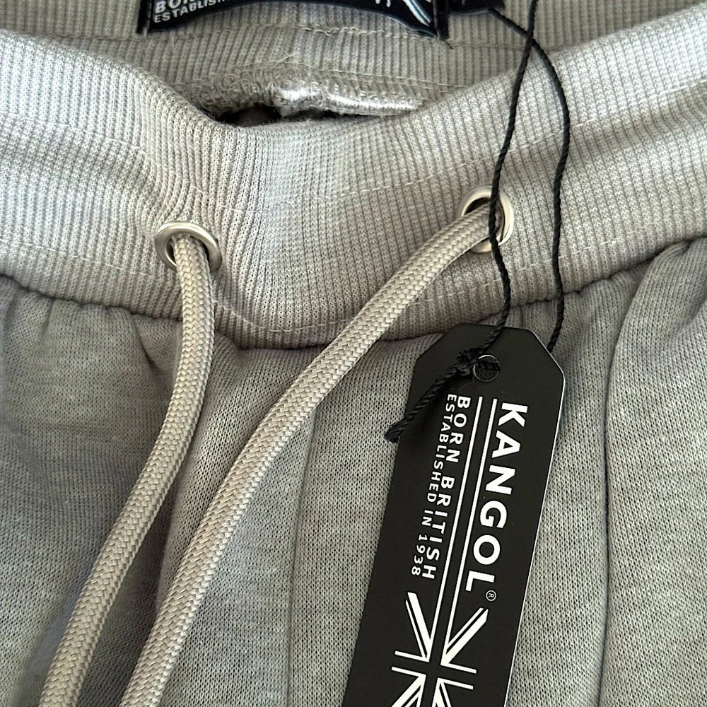 🔥 NWT New Kangol Athletic Men's Shorts Gray Small S